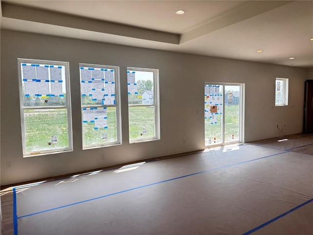 225 Meadows Field Dr NE, Cedar Rapids, IA 52402 - empty room featuring recessed lighting