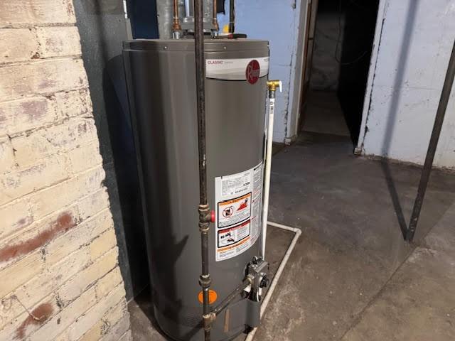 utilities with water heater