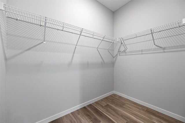 4209 Justified Dr, Marion, IA 52302 - walk in closet featuring dark wood-type flooring