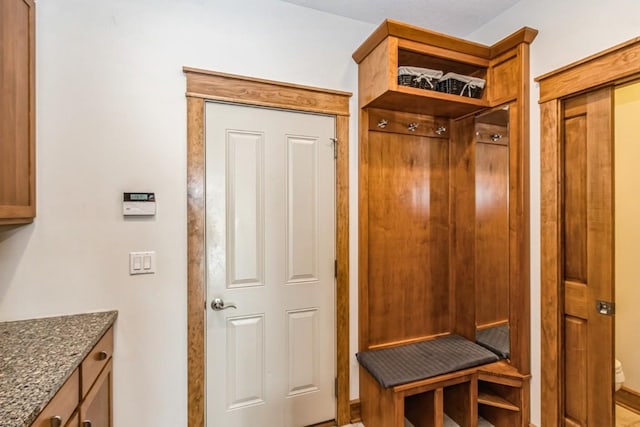 view of mudroom