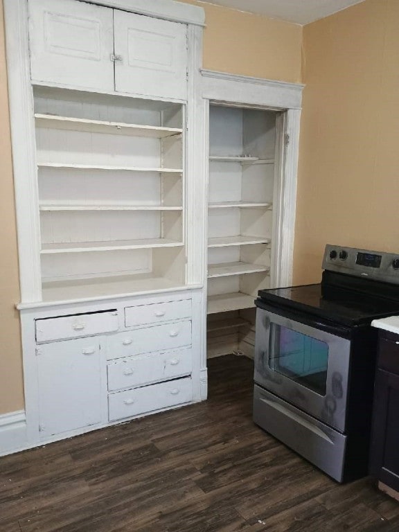 view of storage area