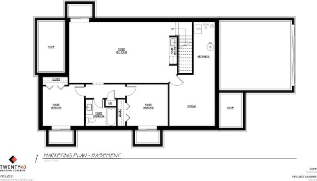 2701 Roycroft Dr, Marion, IA 52302 - view of room layout