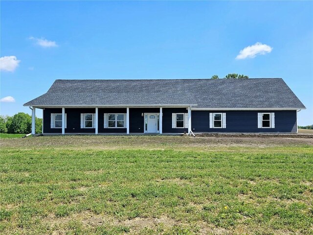 7936 217th Ave, Martelle, IA 52305 - view of front of house featuring a front yard