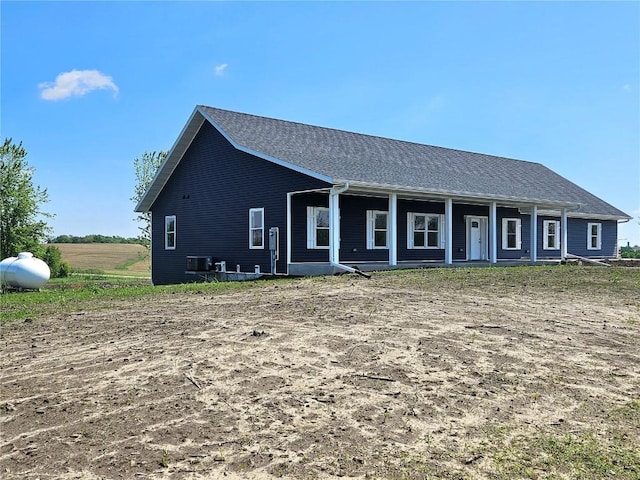 7936 217th Ave, Martelle, IA 52305 - view of front facade featuring cooling unit