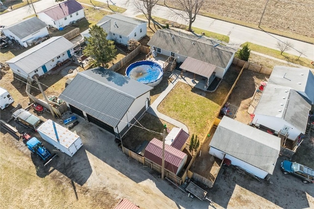 1305 W 4th St, Vinton, IA 52349 - birds eye view of property