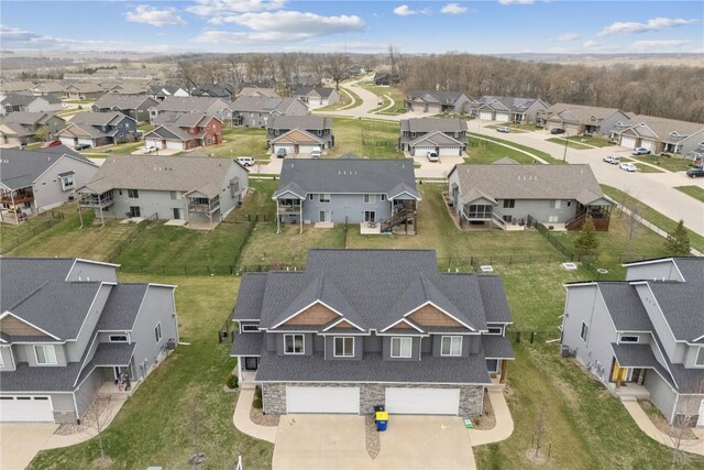 621 Doe Ave, Tiffin, IA 52340 - aerial view with a residential view