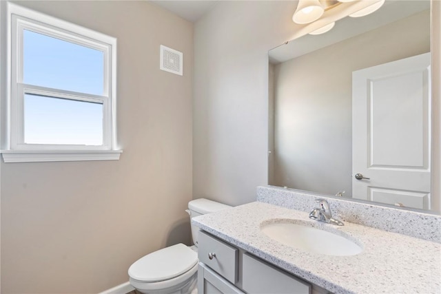 1306 E Gable Way, Tiffin, IA 52340 - half bathroom with vanity and toilet