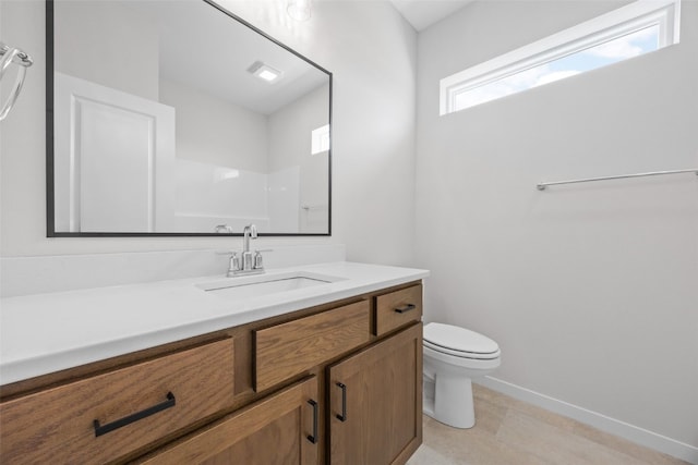 1442 Cardinal Dr, Fairfax, IA 52228 - bathroom featuring vanity and toilet