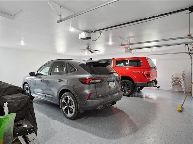 3752 Lacina Dr SW, Iowa City, IA 52240 - garage with a garage door opener