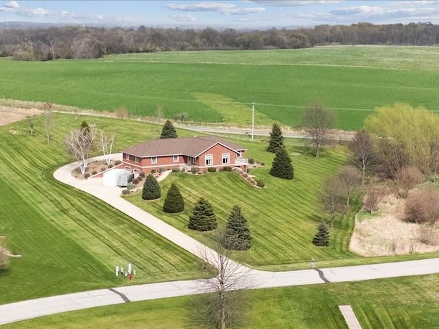 3752 Lacina Dr SW, Iowa City, IA 52240 - bird's eye view with a rural view