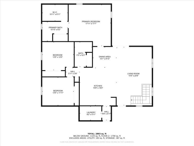 3752 Lacina Dr SW, Iowa City, IA 52240 - floor plan