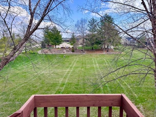 view of yard