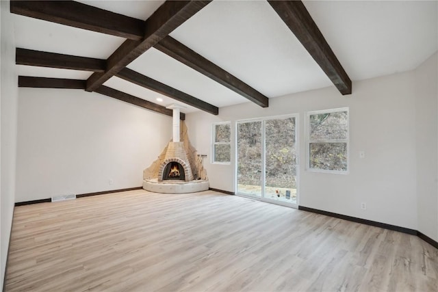 3111 Carroll Dr SE, Cedar Rapids, IA 52403 - unfurnished living room with baseboards, wood finished floors, and recessed lighting