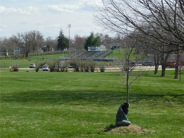105 Parkview Dr, Tipton, IA 52772 - surrounding community featuring a lawn