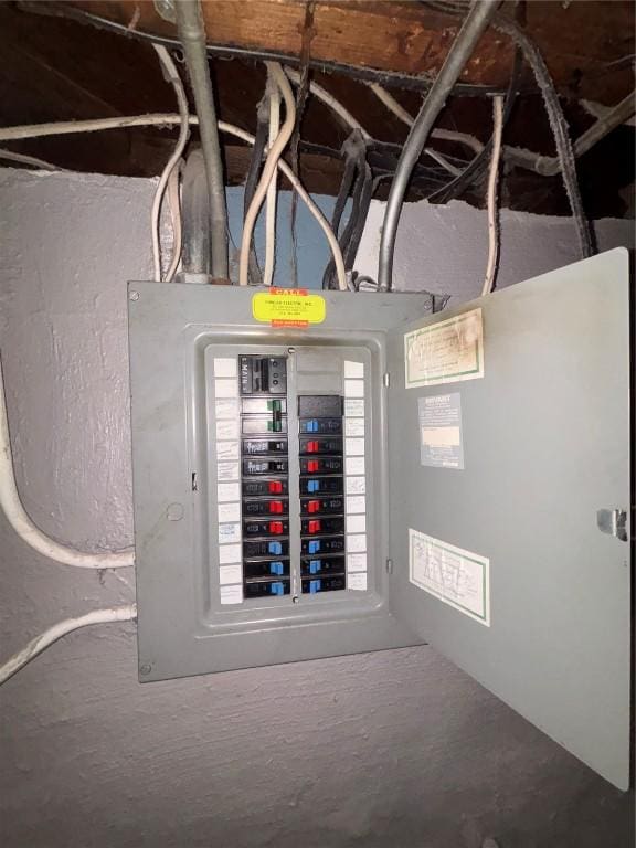 832 Daniels St NE, Cedar Rapids, IA 52402 - utility room with electric panel