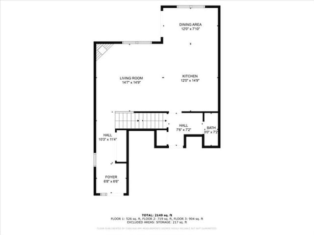 view of layout