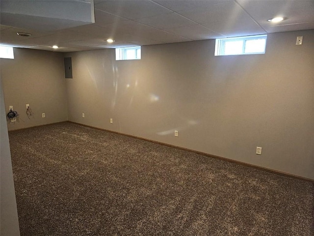2704 Otis Rd SE, Cedar Rapids, IA 52403 - below grade area with carpet floors and baseboards