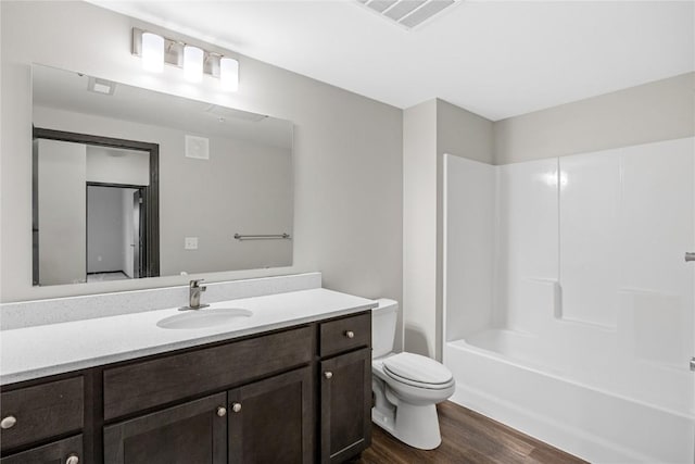 2873 Spring Rose Cir Unit 206, Coralville, IA 52241 - full bathroom featuring wood finished floors, vanity, and bathtub / shower combination