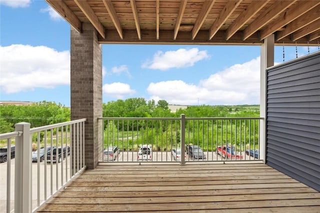2873 Spring Rose Cir Unit 206, Coralville, IA 52241 - view of wooden terrace