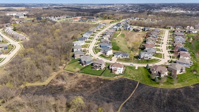 919 Camp Cardinal Rd, Iowa City, IA 52246 - birds eye view of property with a residential view