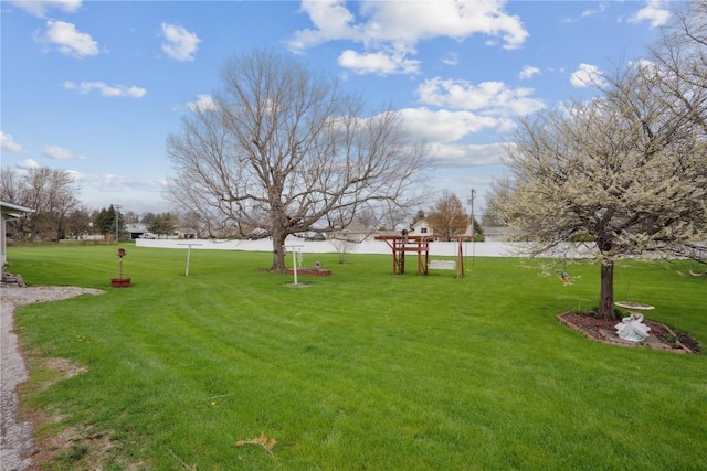view of yard