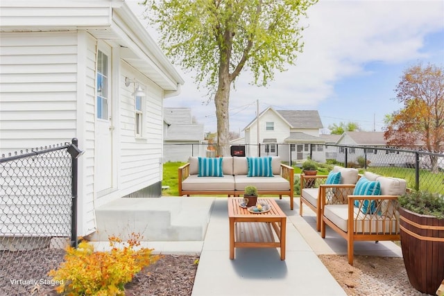 2095 3rd Ave, Marion, IA 52302 - view of patio with an outdoor living space
