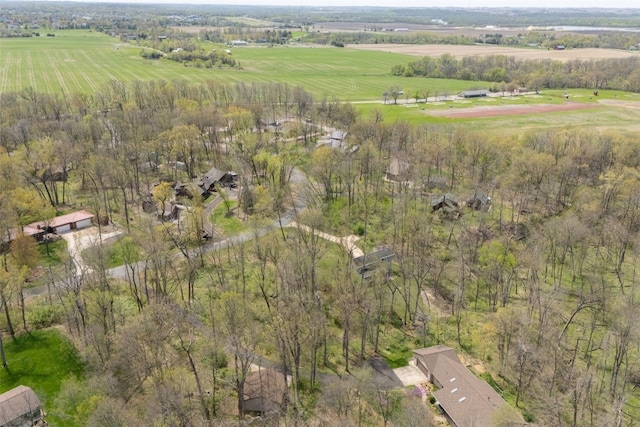 5823 Timber Creek Rd, Cedar Rapids, IA 52411 - bird's eye view featuring a rural view