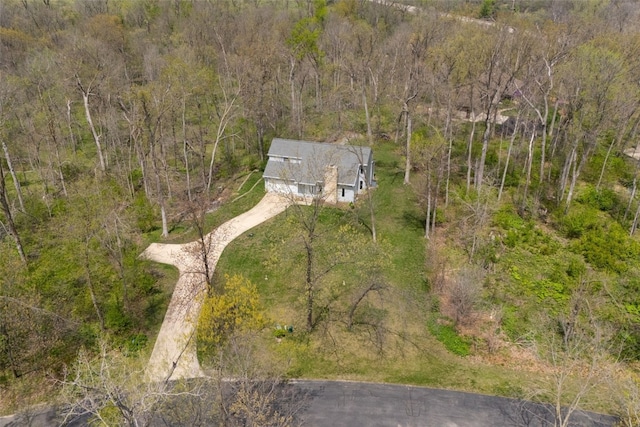 5823 Timber Creek Rd, Cedar Rapids, IA 52411 - bird's eye view with a view of trees