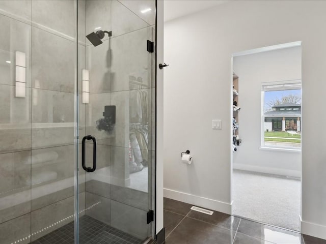 3120 Timber Ridge Ct, Hiawatha, IA 52233 - full bath with a shower stall and tile patterned flooring