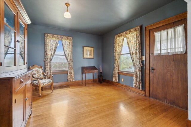 527 Swisher View Dr SW, Swisher, IA 52338 - entrance foyer with light wood-style floors and baseboards