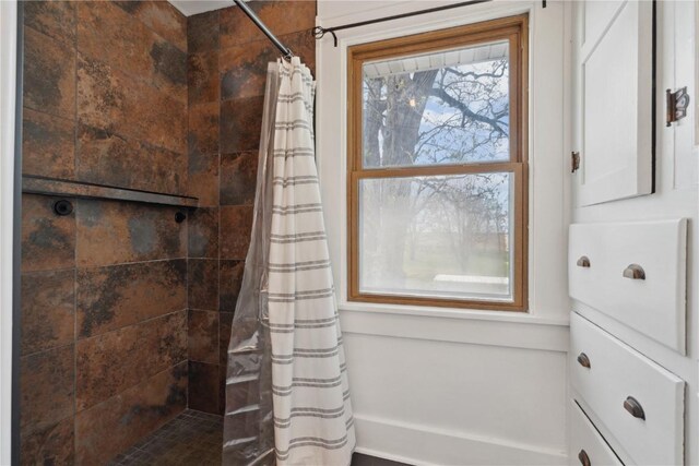 527 Swisher View Dr SW, Swisher, IA 52338 - bathroom with tiled shower