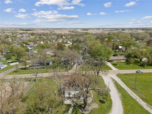 birds eye view of property featuring a residential view