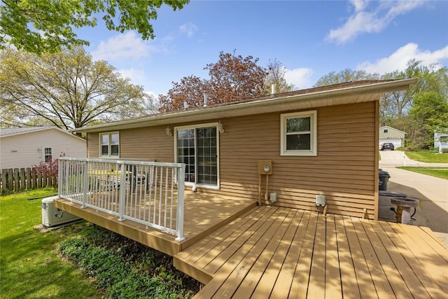 view of deck