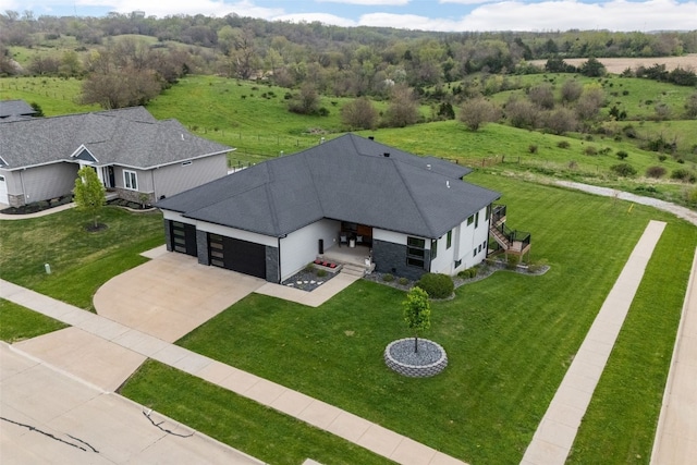 aerial view