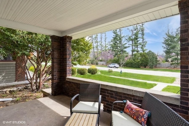 view of patio