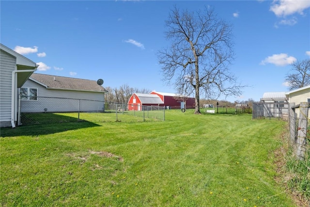 5141 25th Ave, Brandon, IA 52210 - view of yard with fence and an outdoor structure