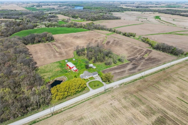 5141 25th Ave, Brandon, IA 52210 - birds eye view of property with a rural view