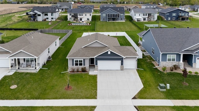 1330 Chipman Ln, North Liberty, IA 52317 - drone / aerial view featuring a residential view