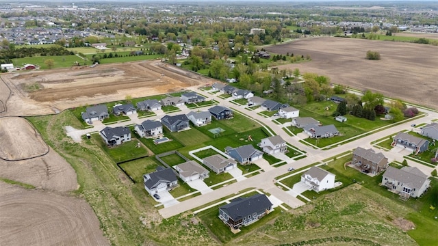 drone / aerial view featuring a residential view