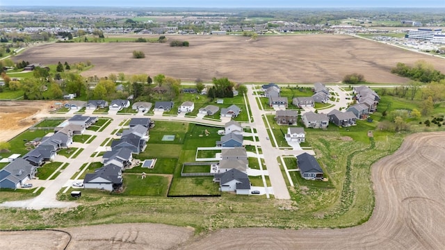 birds eye view of property featuring a residential view