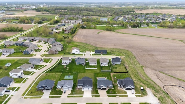 drone / aerial view featuring a residential view