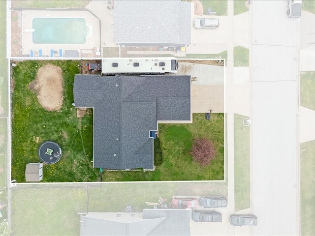 drone / aerial view