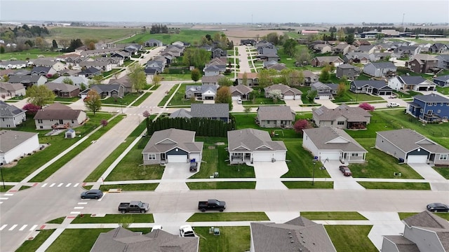 701 Prairie View Dr, West Branch, IA 52358 - aerial view of property and surrounding area with nearby suburban area