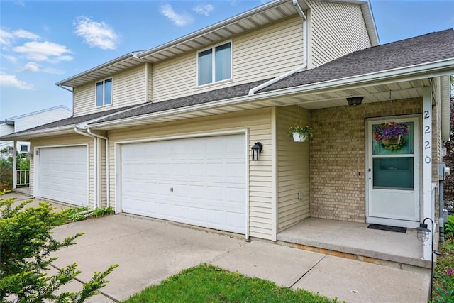 exterior space with driveway