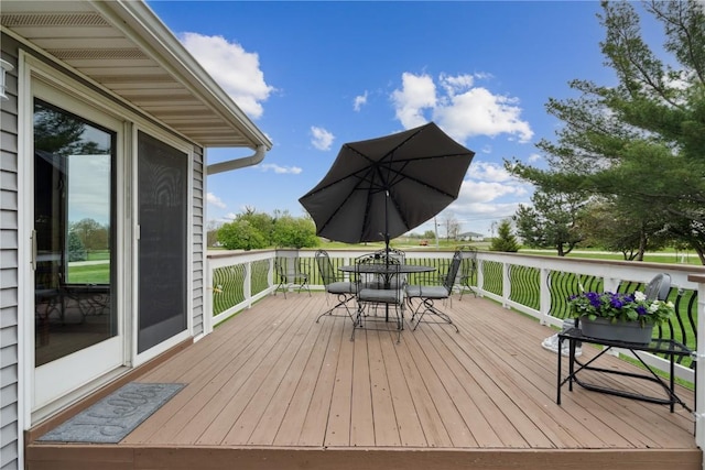 4199 Brookside Dr, Marion, IA 52302 - deck with outdoor dining space