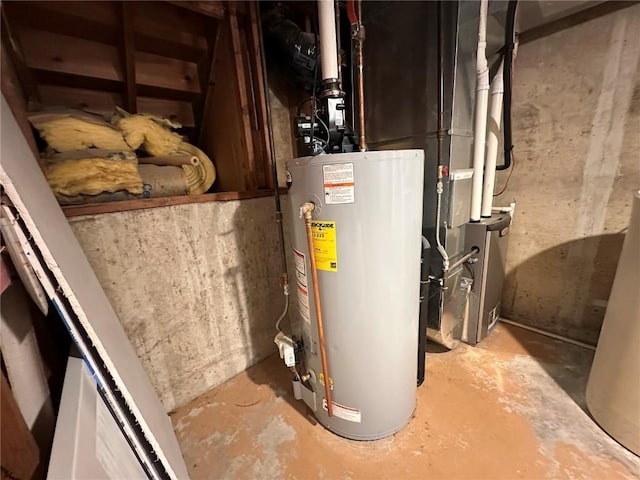 2770 24th Ave, Marion, IA 52302 - utility room featuring water heater