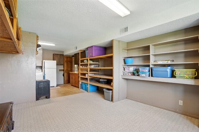view of storage room