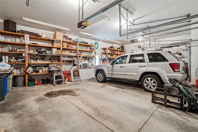 4030 Bruce Rd, Marion, IA 52302 - garage featuring a garage door opener