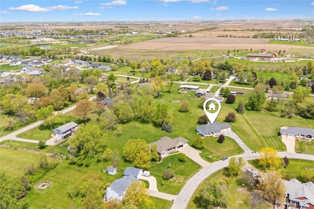 view of property location with rural landscape