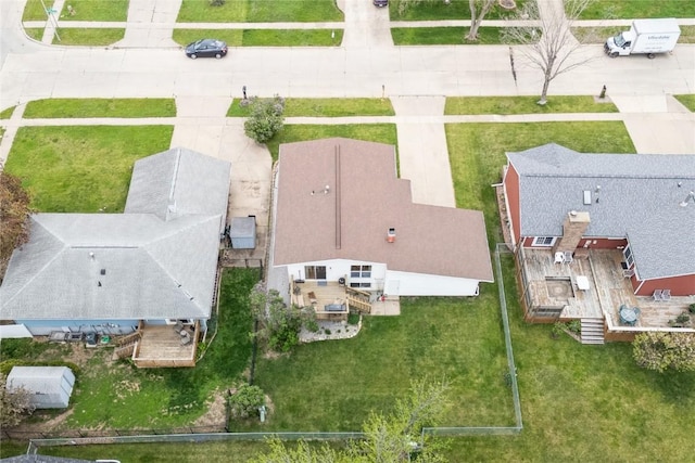 view of subject property